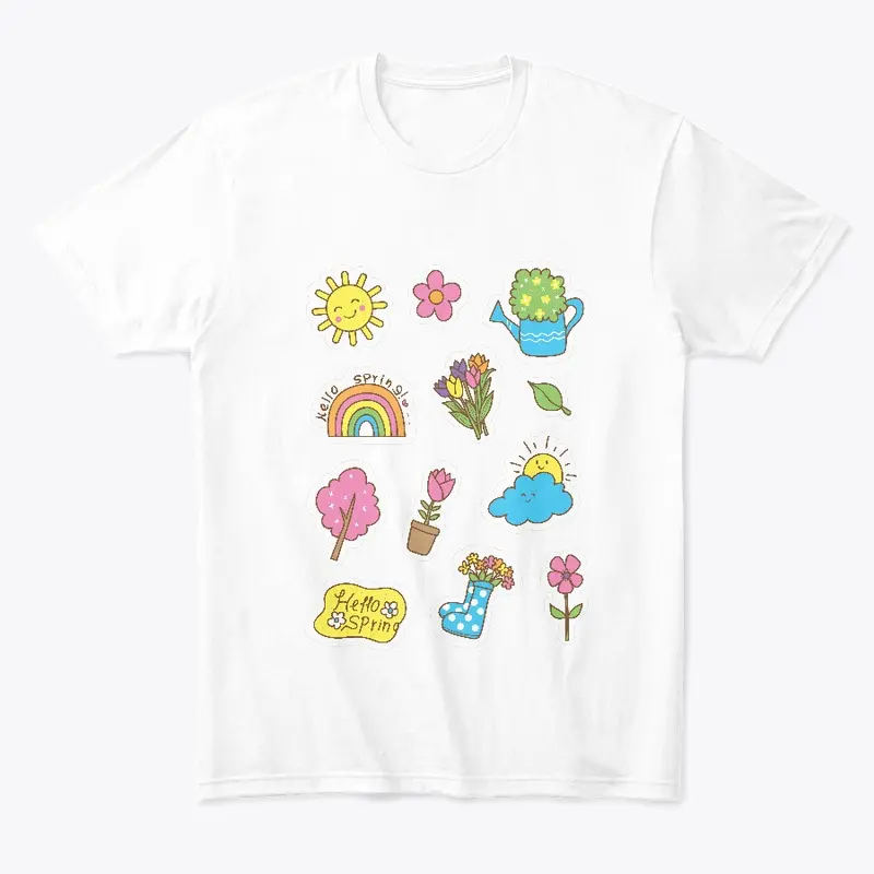 Spring sticker TShirt